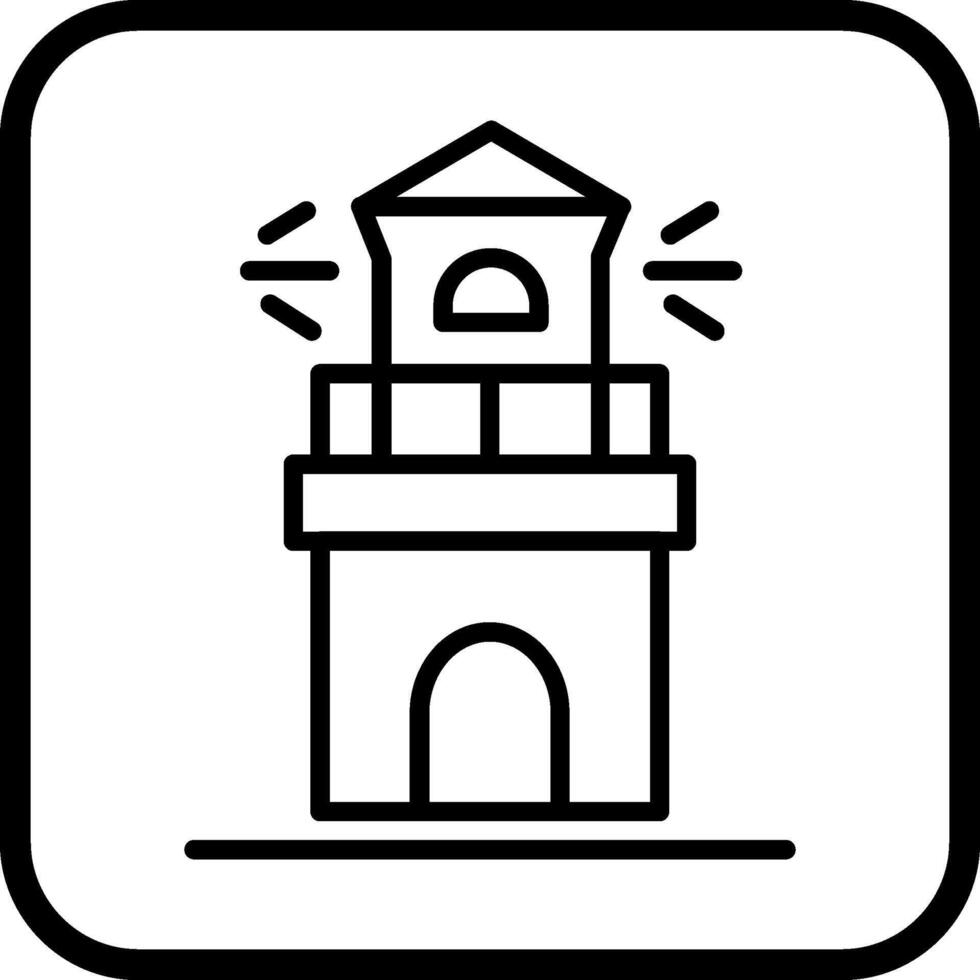 vuurtoren vector icon