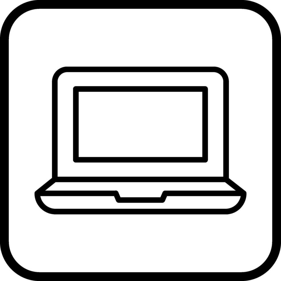 laptop vector pictogram