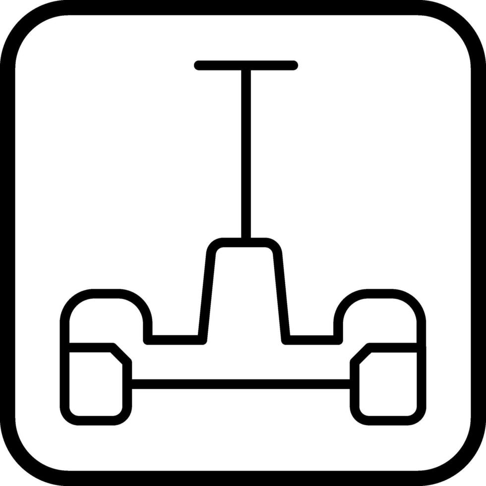 hoverboard vector pictogram