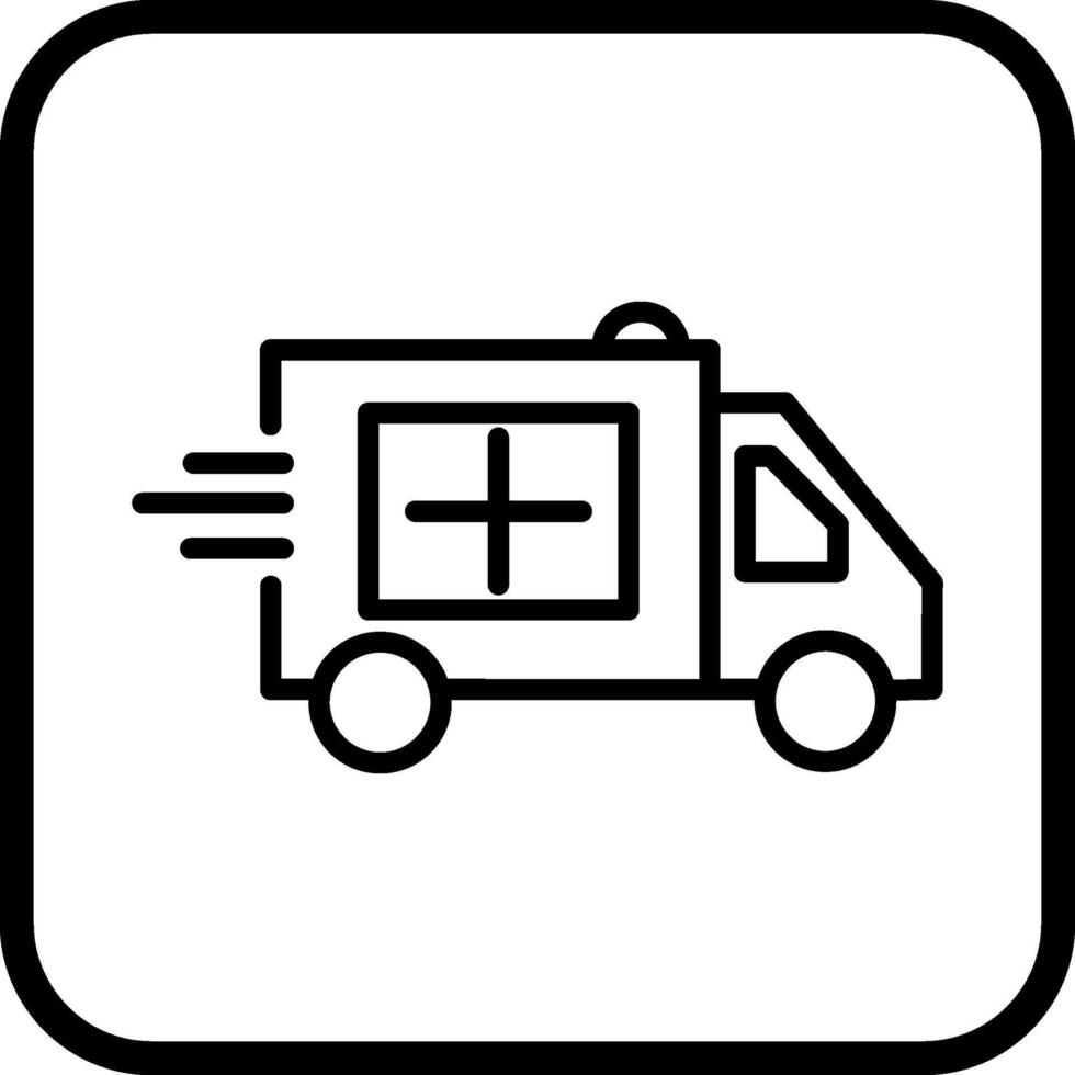 ambulance vector pictogram