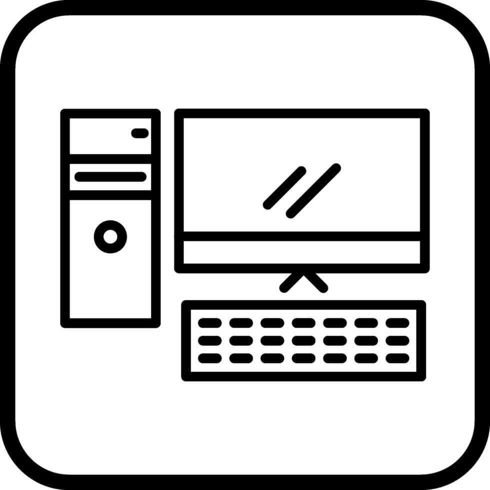 computer vector pictogram