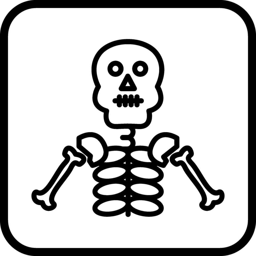 skelet vector icon