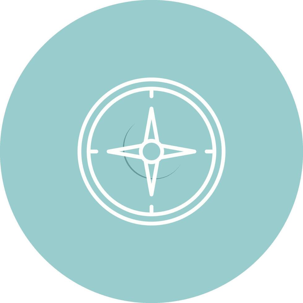 kompas vector pictogram