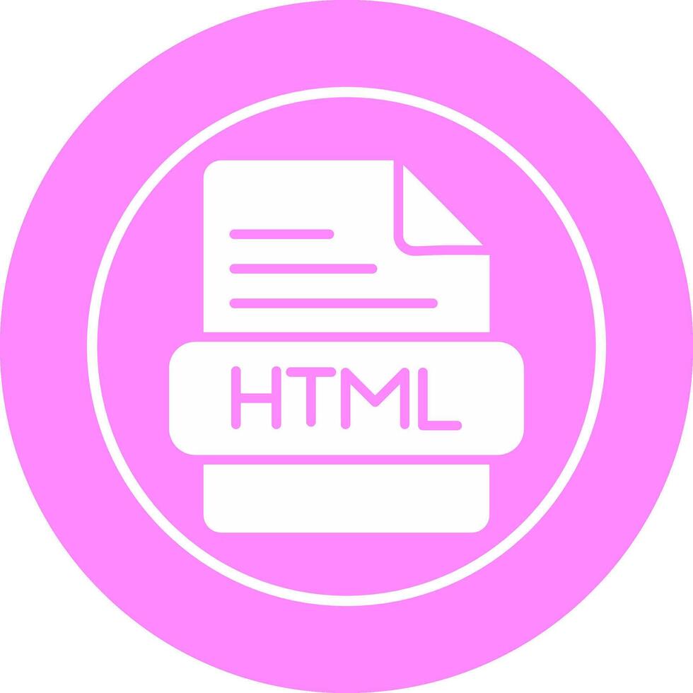 html vector icoon