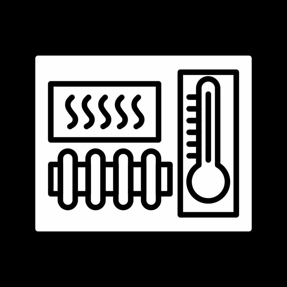 verwarming element vector icoon