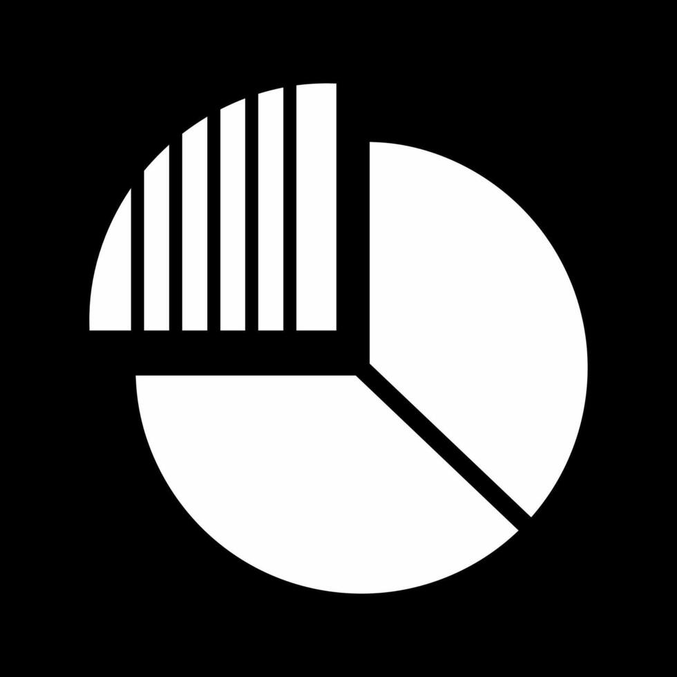 cirkeldiagram vector pictogram