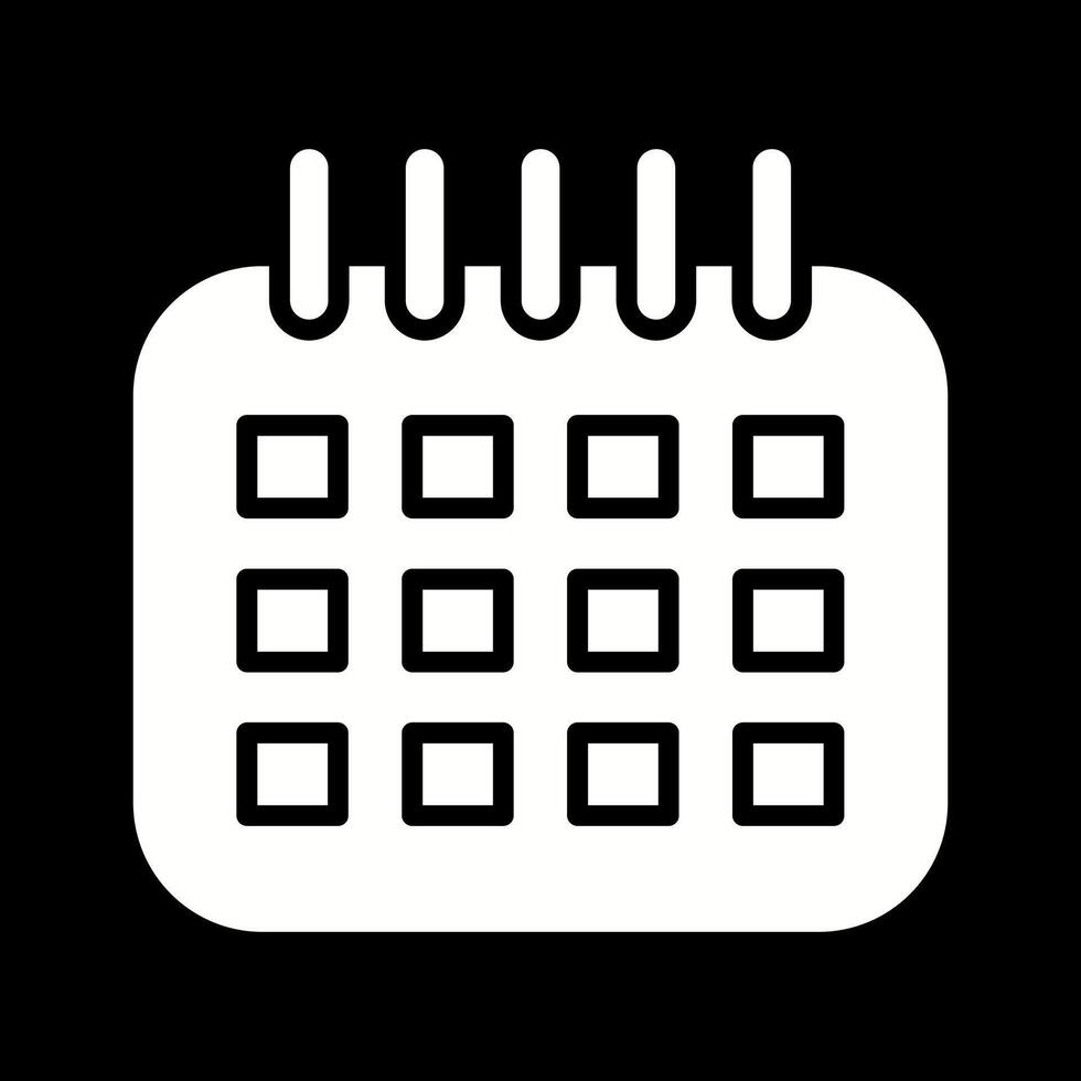 gemarkeerd kalender vector icoon