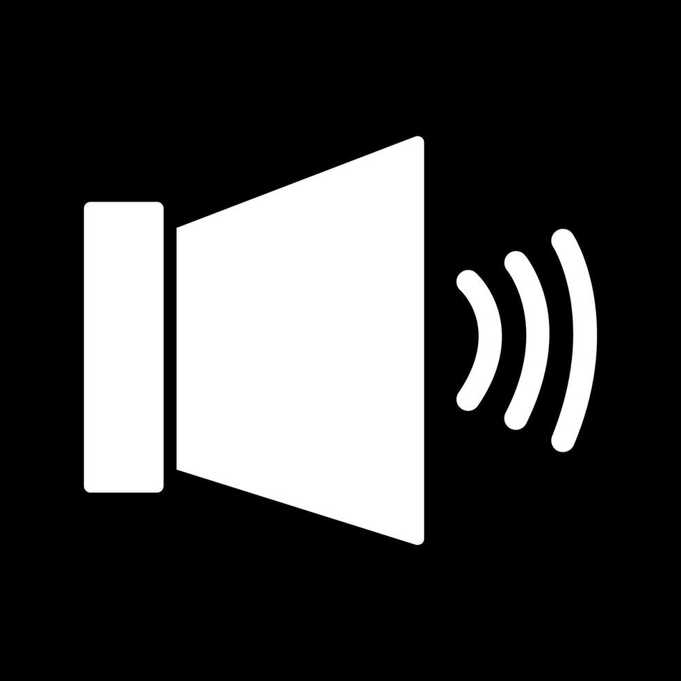 audio hoog volume vector icoon