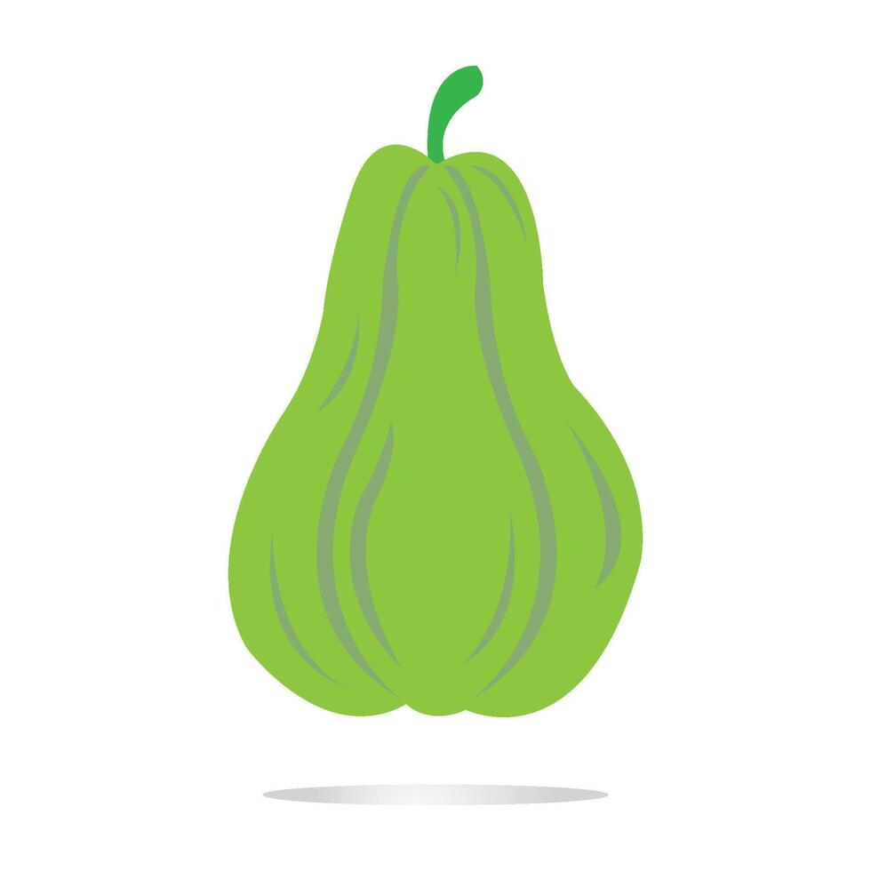 chayote icoon logo vector ontwerp sjabloon