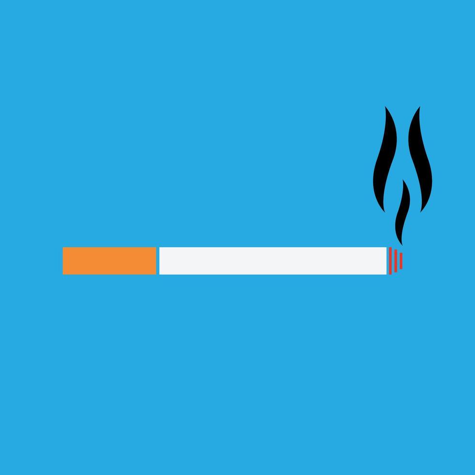 sigaret icoon vector ontwerp Sjablonen
