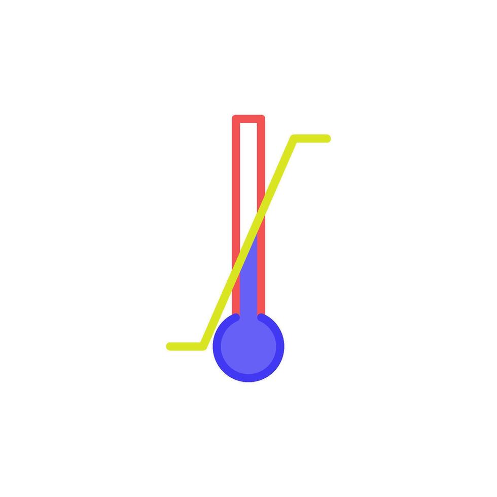 temperatuur beperking verpakking icoon vector ontwerp Sjablonen