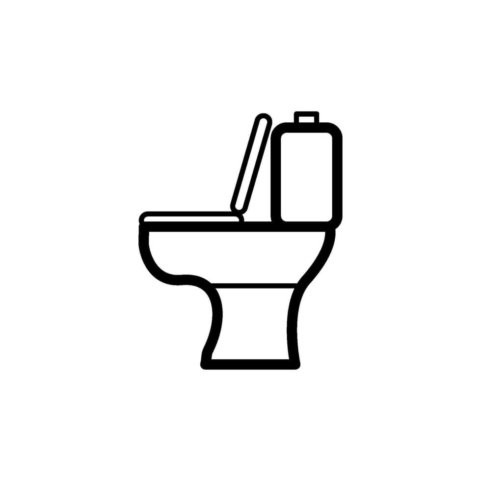 toilet icoon vector ontwerp sjabloon