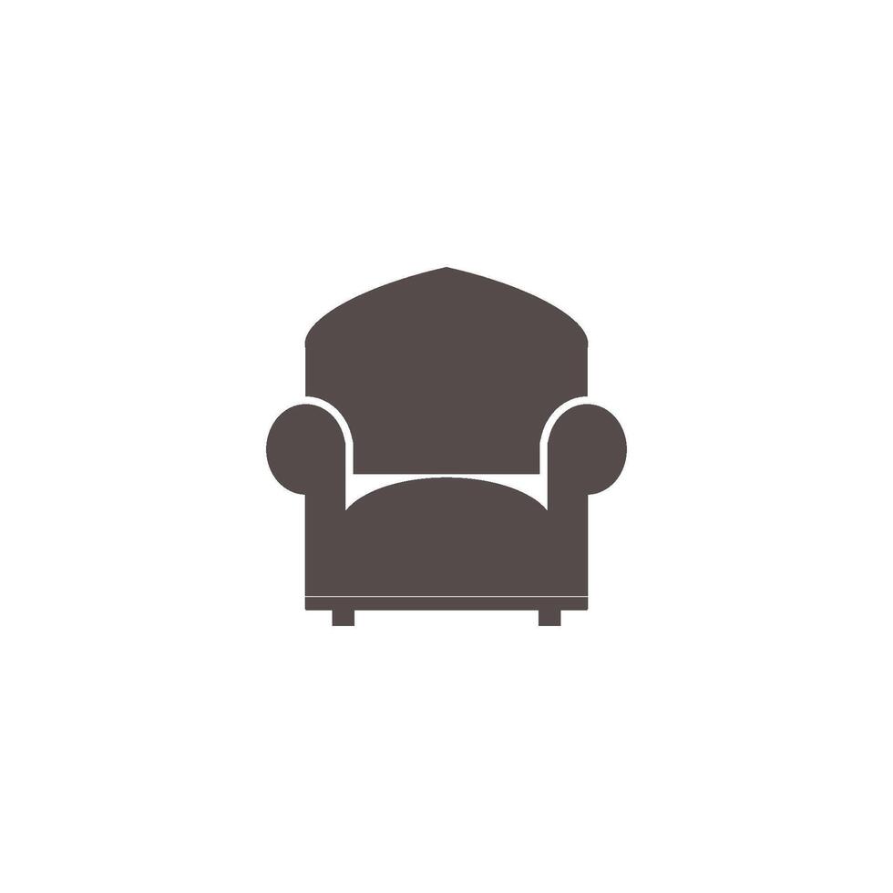 sofa icoon vector ontwerp Sjablonen