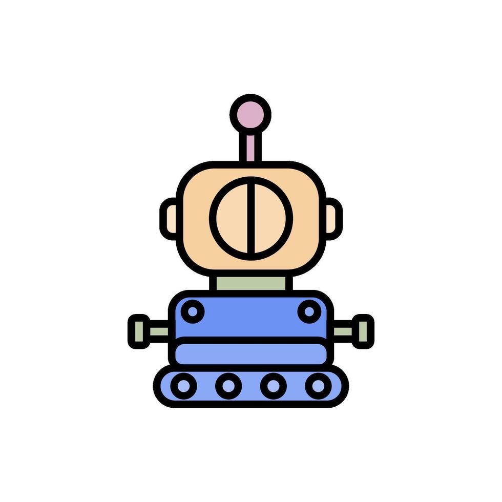 robot icoon vector ontwerp Sjablonen