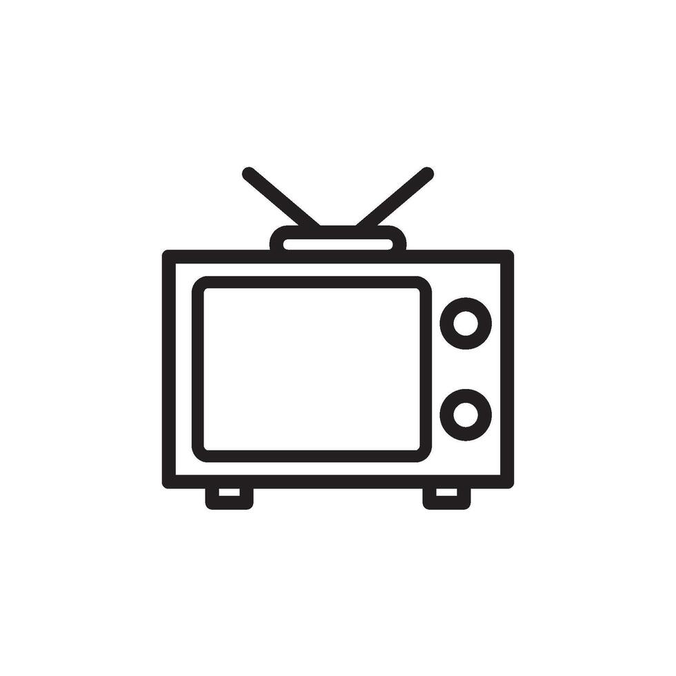 televisie icoon vector ontwerp Sjablonen