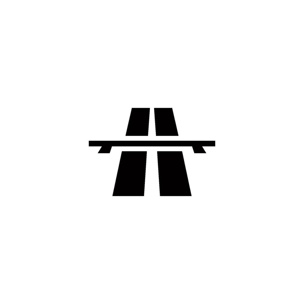 snelweg icoon vector ontwerp Sjablonen gemakkelijk