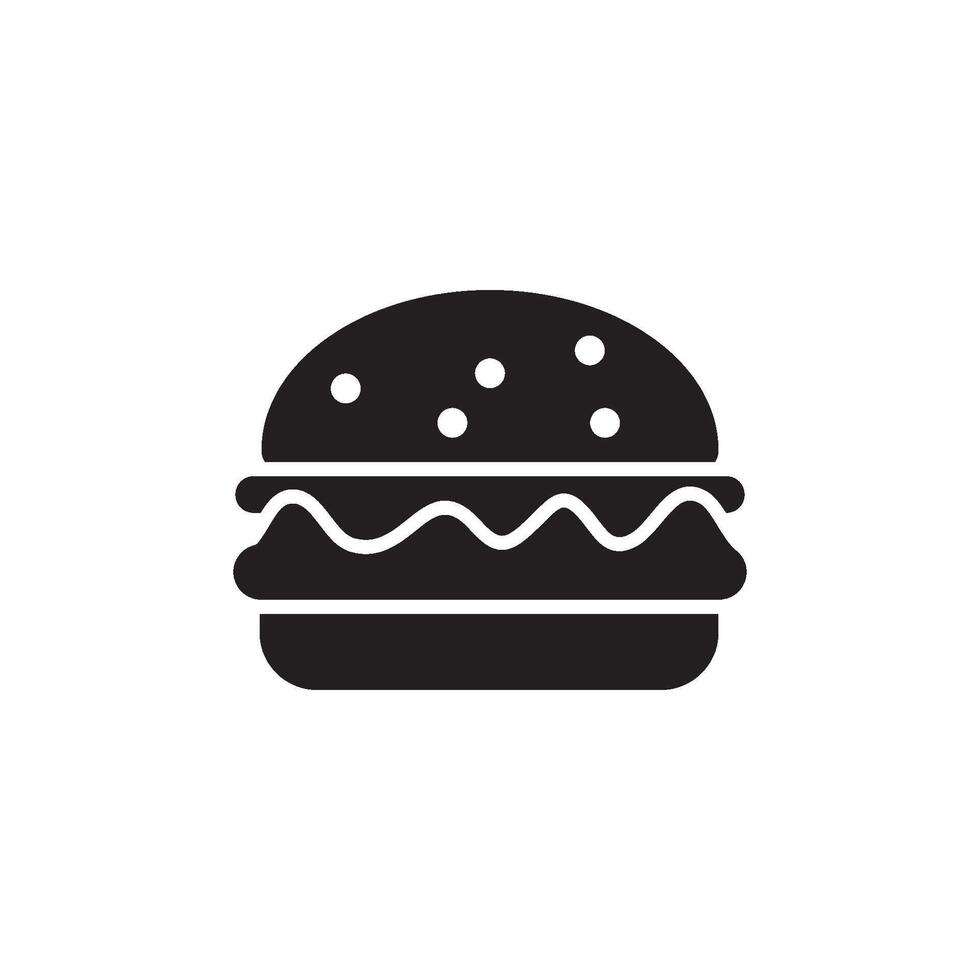 Hamburger icoon vector ontwerp Sjablonen