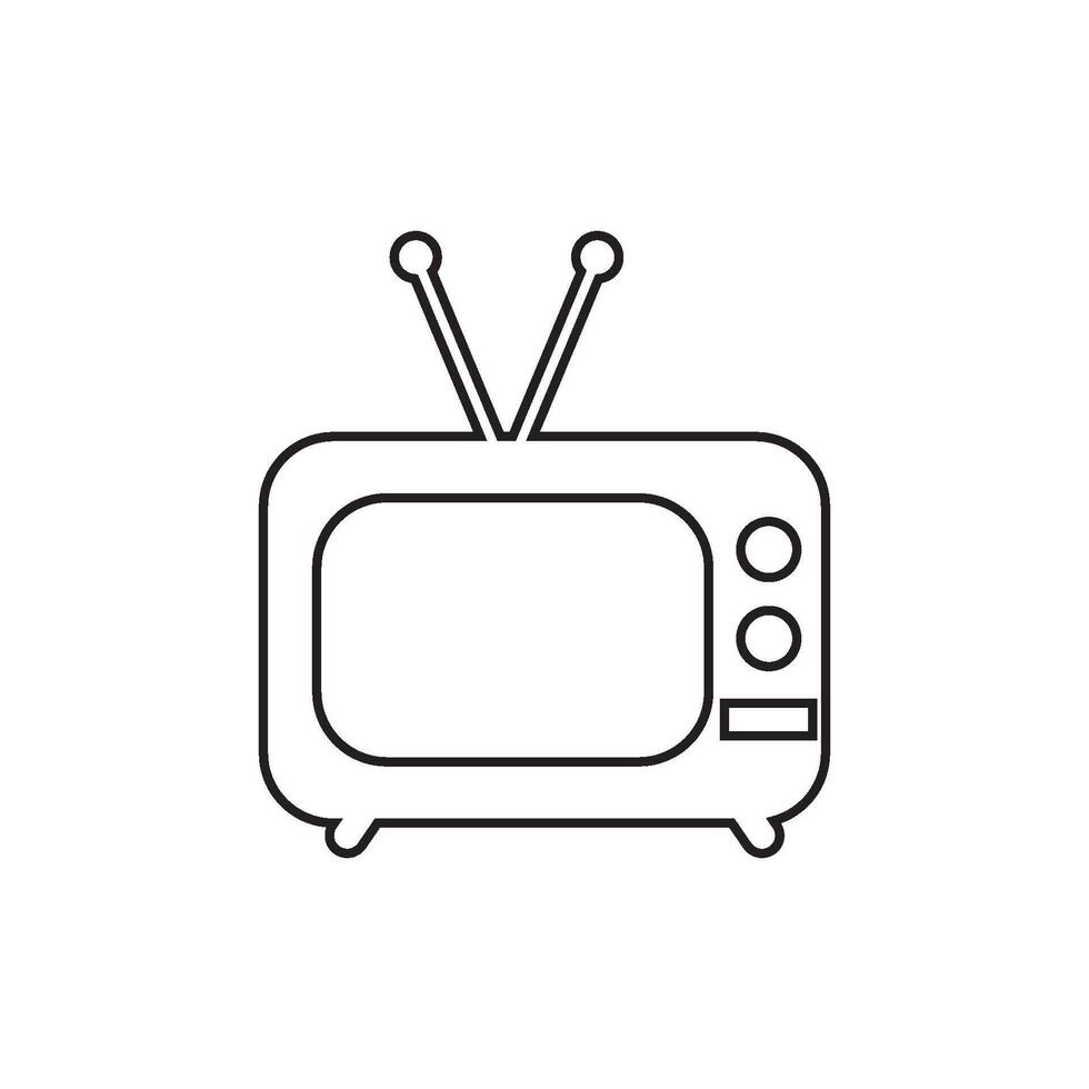 televisie icoon vector ontwerp Sjablonen