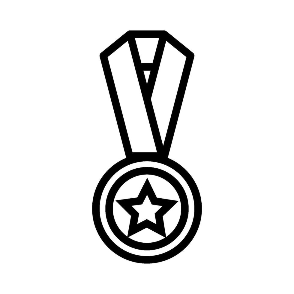 medaille icoon vector ontwerp sjabloon