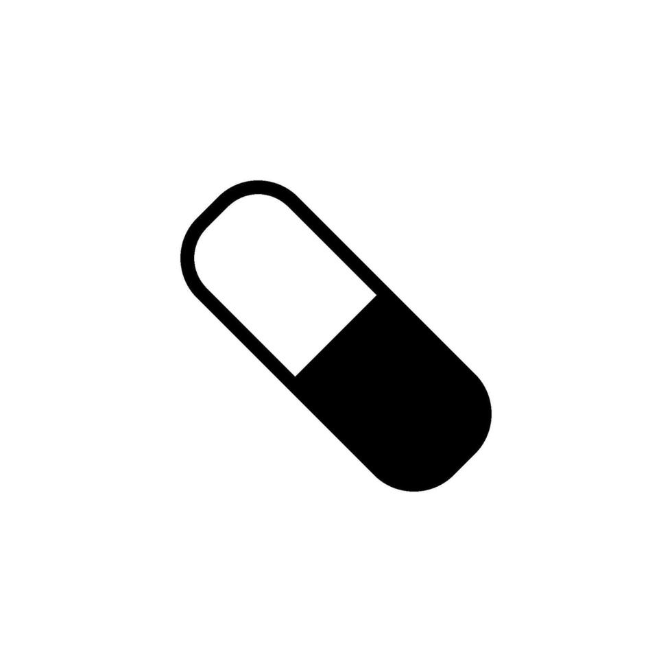 capsule en pil icoon vector ontwerp sjabloon