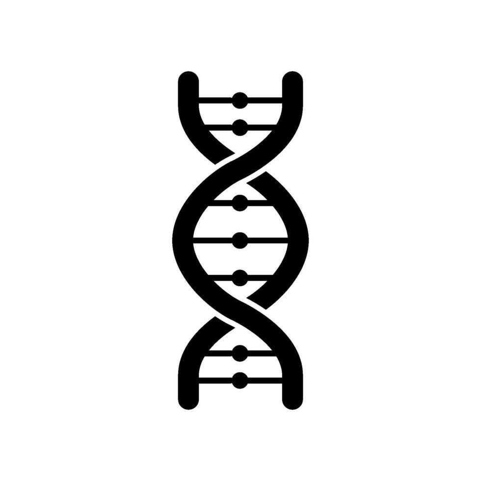 dna icoon vector ontwerp Sjablonen