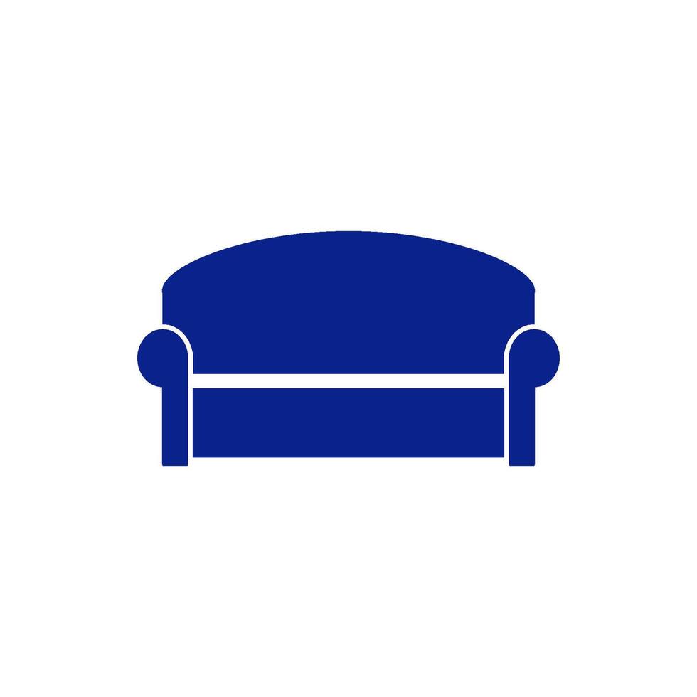 sofa icoon vector ontwerp Sjablonen