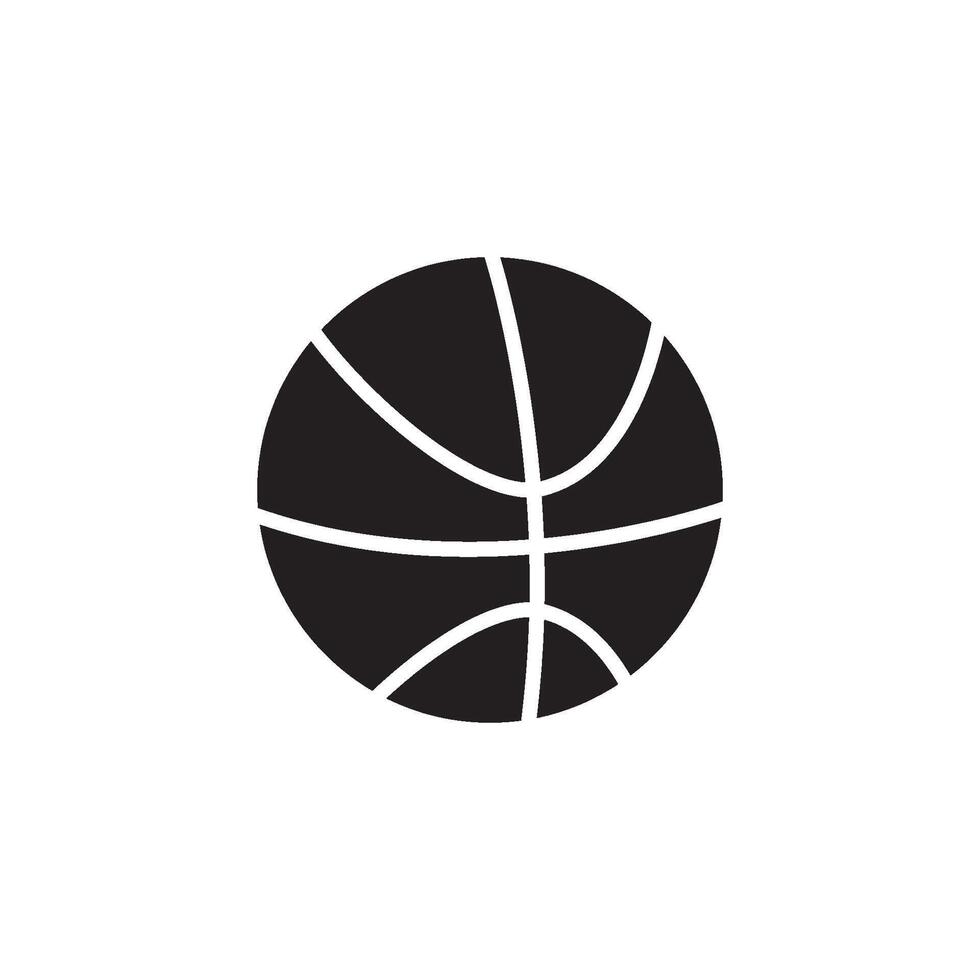 basketbal icoon vector ontwerp Sjablonen