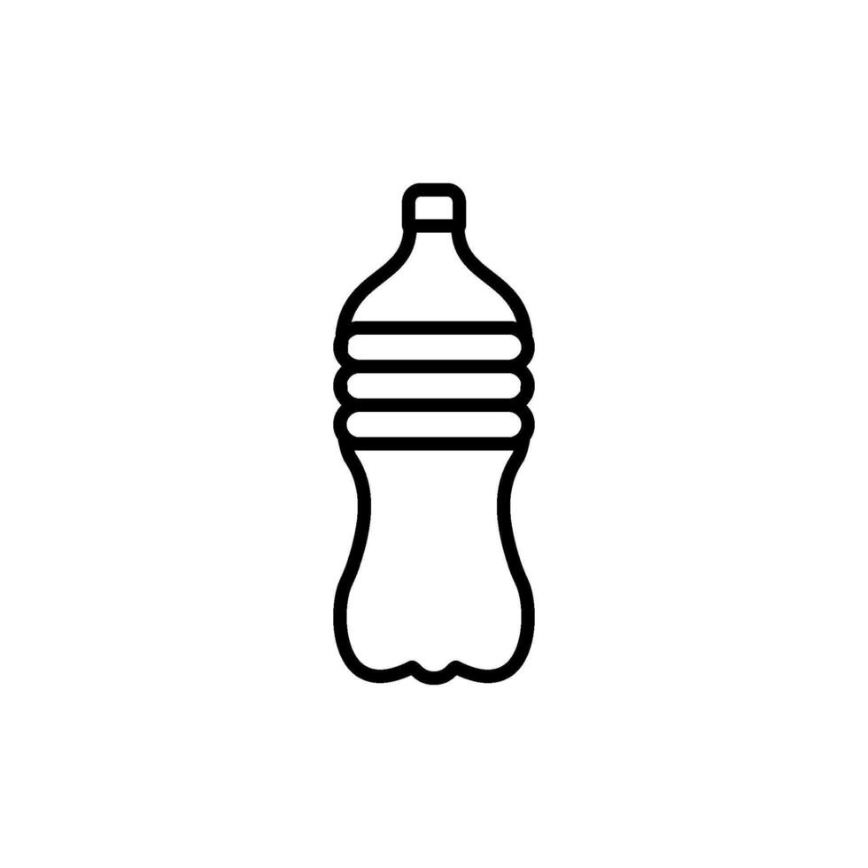 plastic fles icoon vector ontwerp Sjablonen