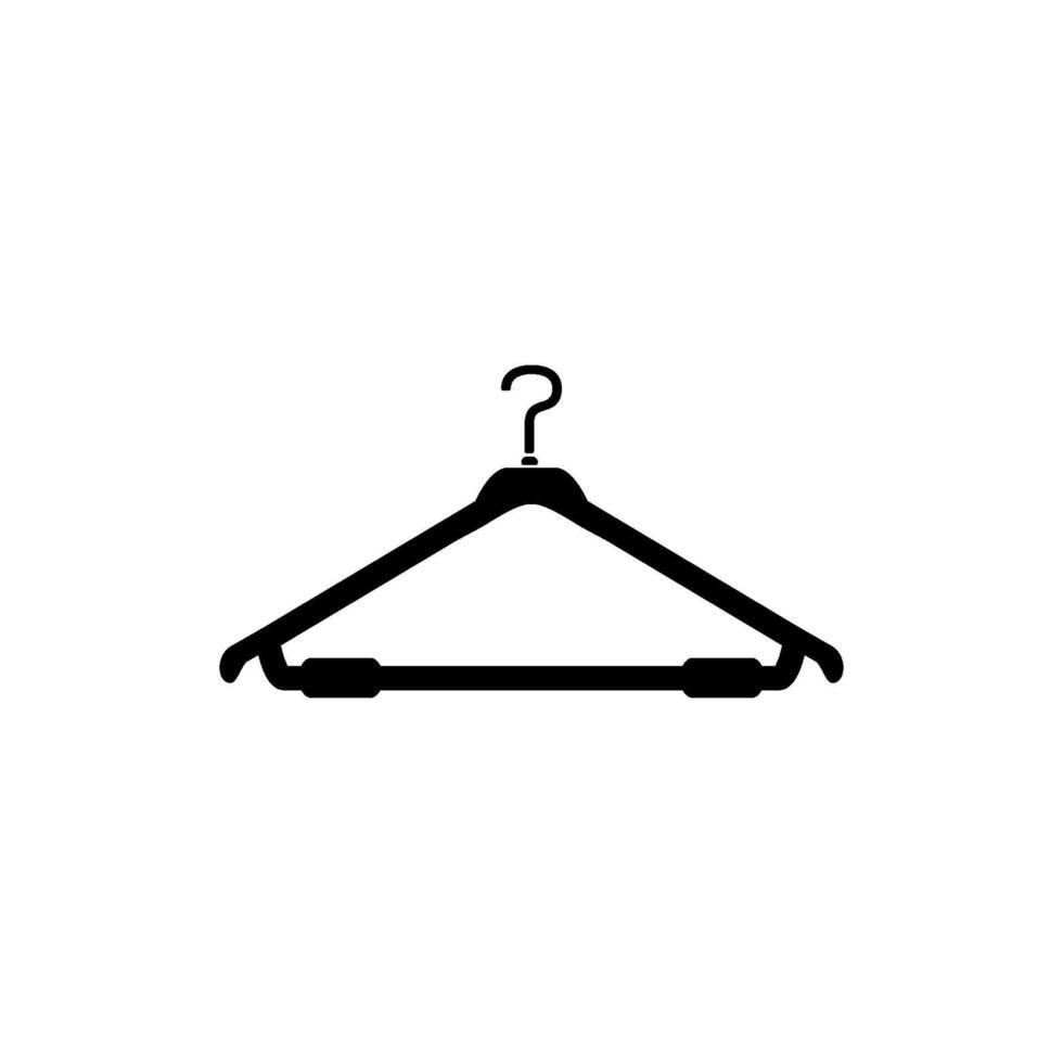 kleren hanger icoon vector ontwerp sjabloon