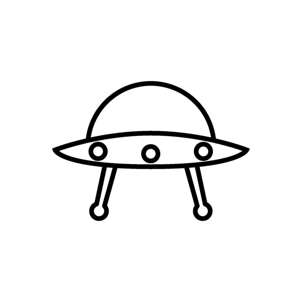 heelal ufo icoon vector ontwerp Sjablonen