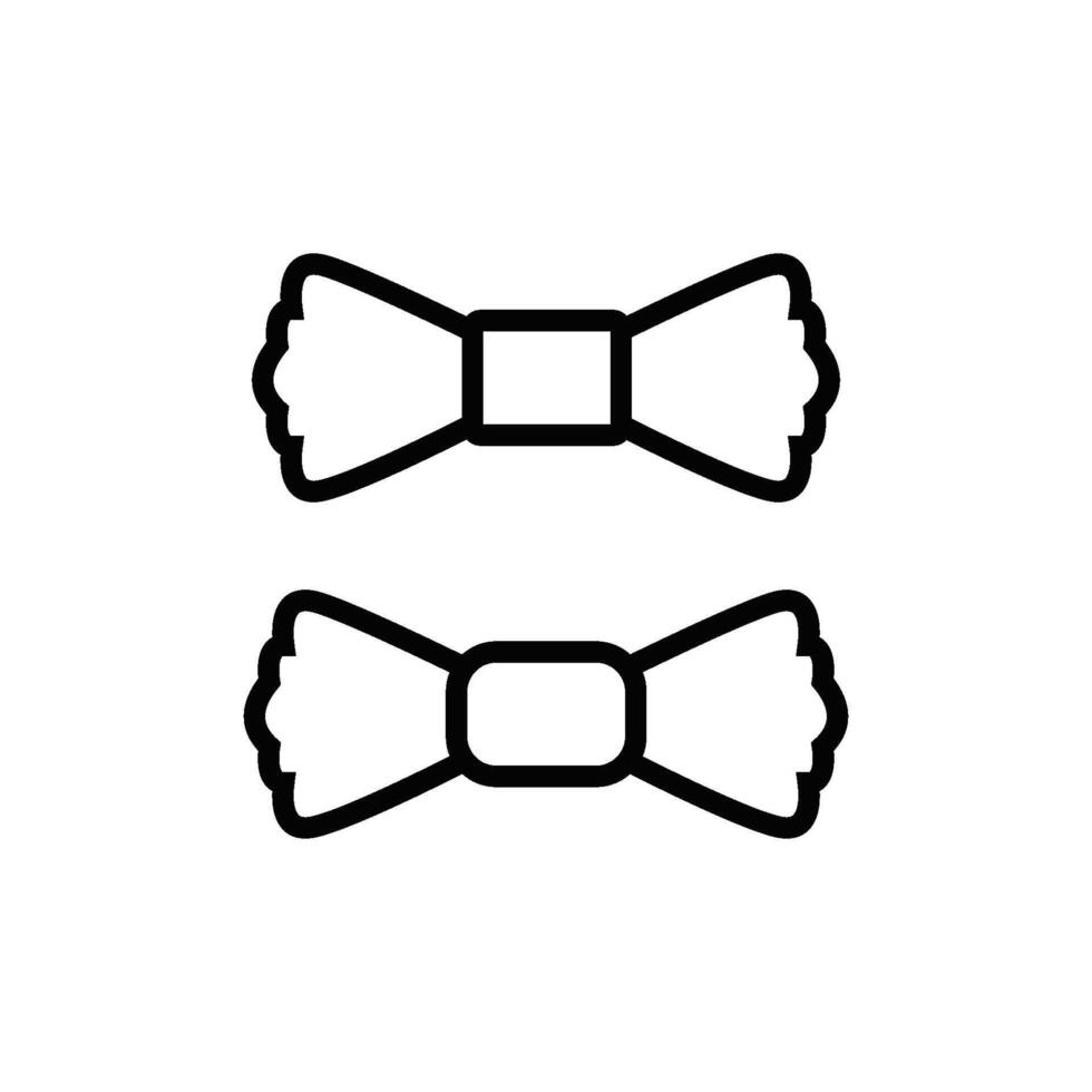 stropdas van boog stropdas icoon vector ontwerp Sjablonen