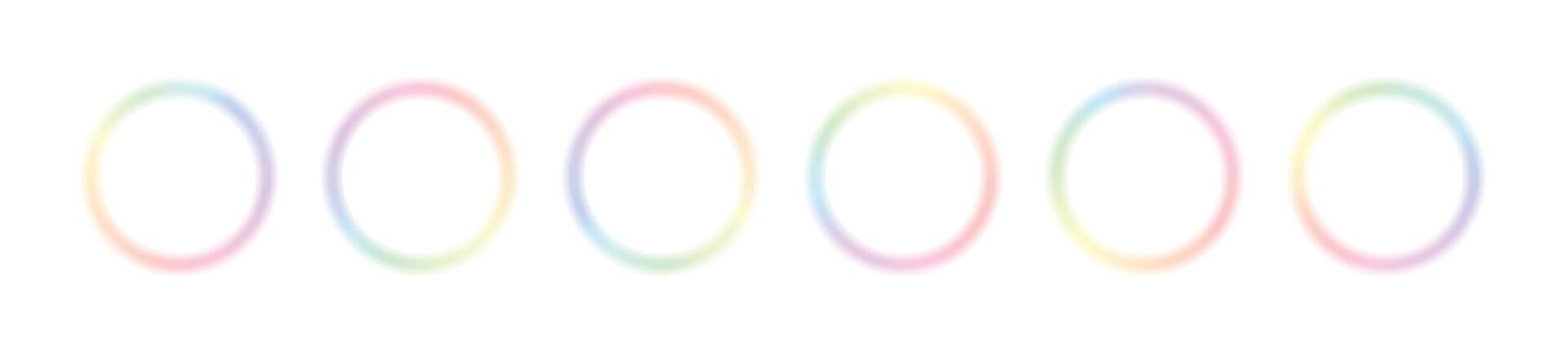 vervagen radiaal helling achtergrond, wervelende met regenboog kleur spectrum in een cirkel. levendig ontwerp kleurrijk wervelt. vlak vector illustratie geïsoleerd Aan wit achtergrond.