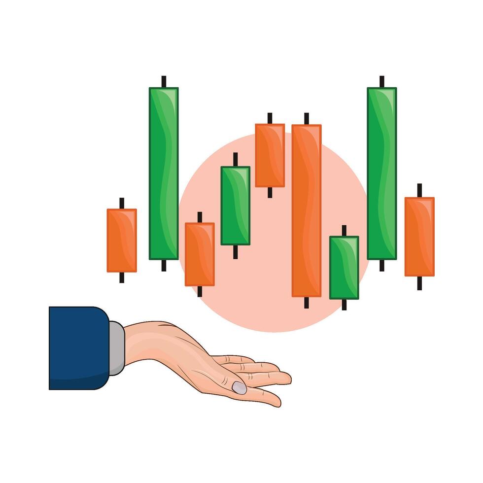 illustratie van kandelaar tabel vector