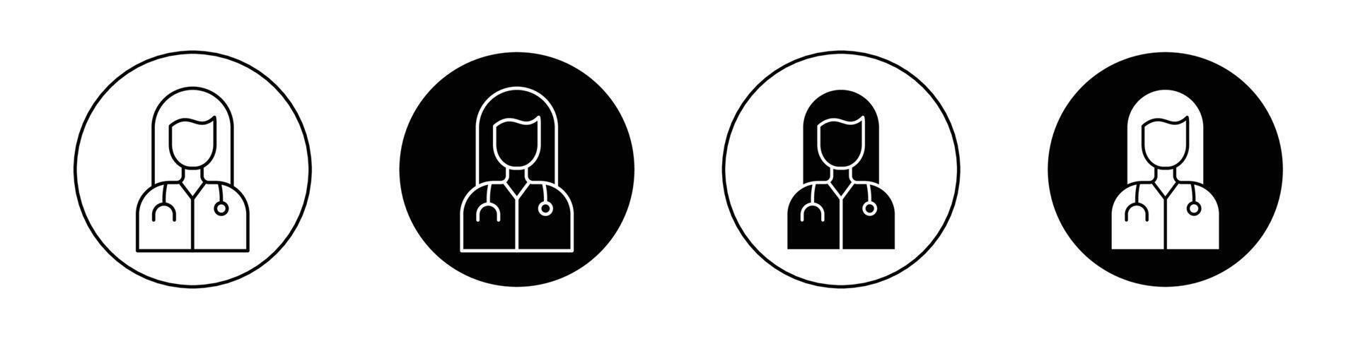 dokter vector pictogram