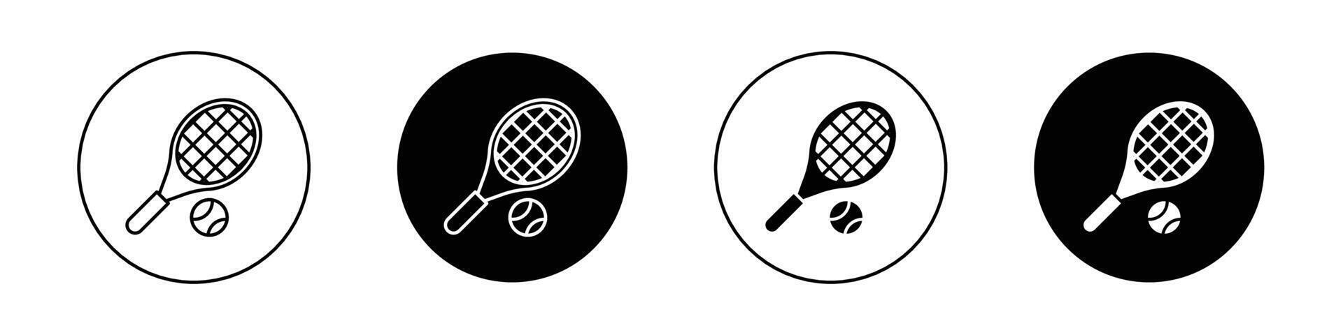 tennis vector icoon