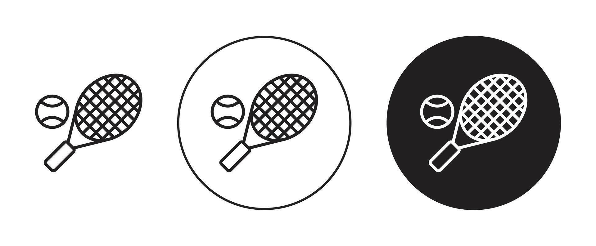 tennis vector icoon