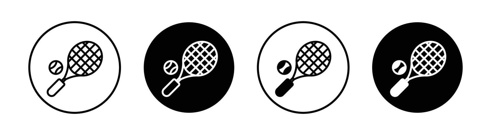 tennis vector icoon