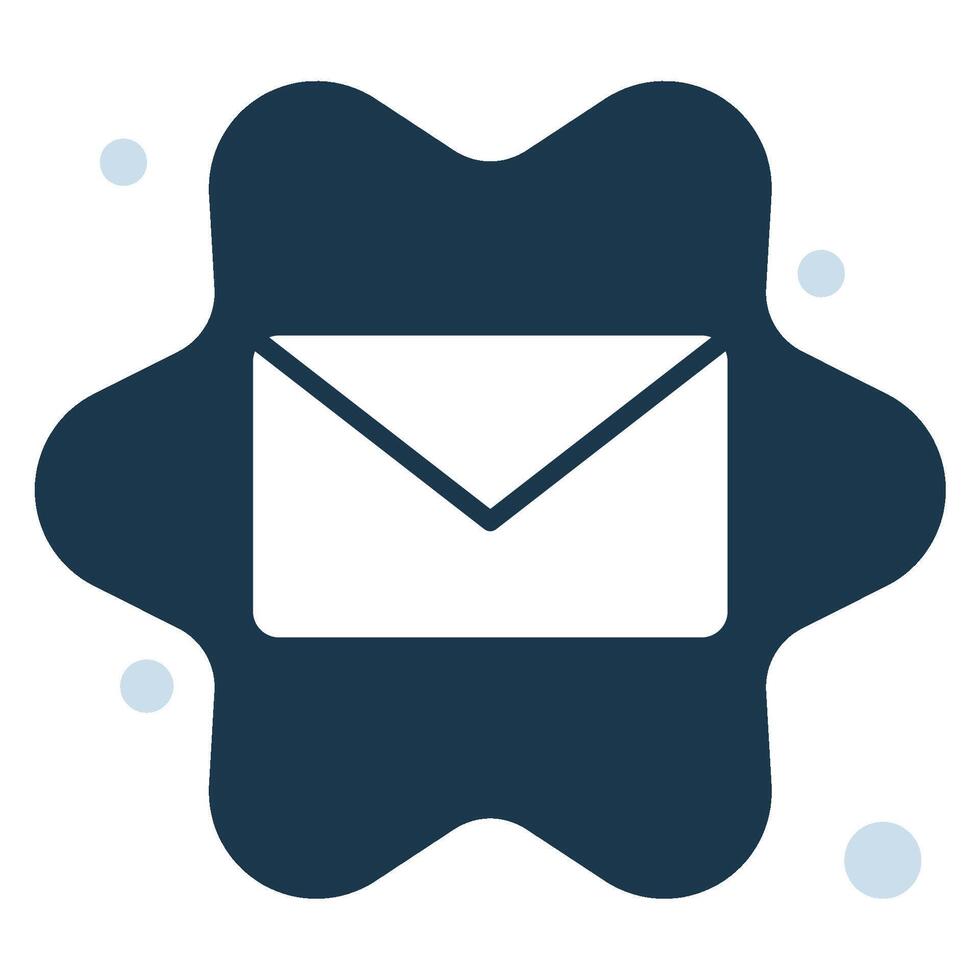 een e-mail envelop icoon Aan een wit achtergrond mail e-mail vector