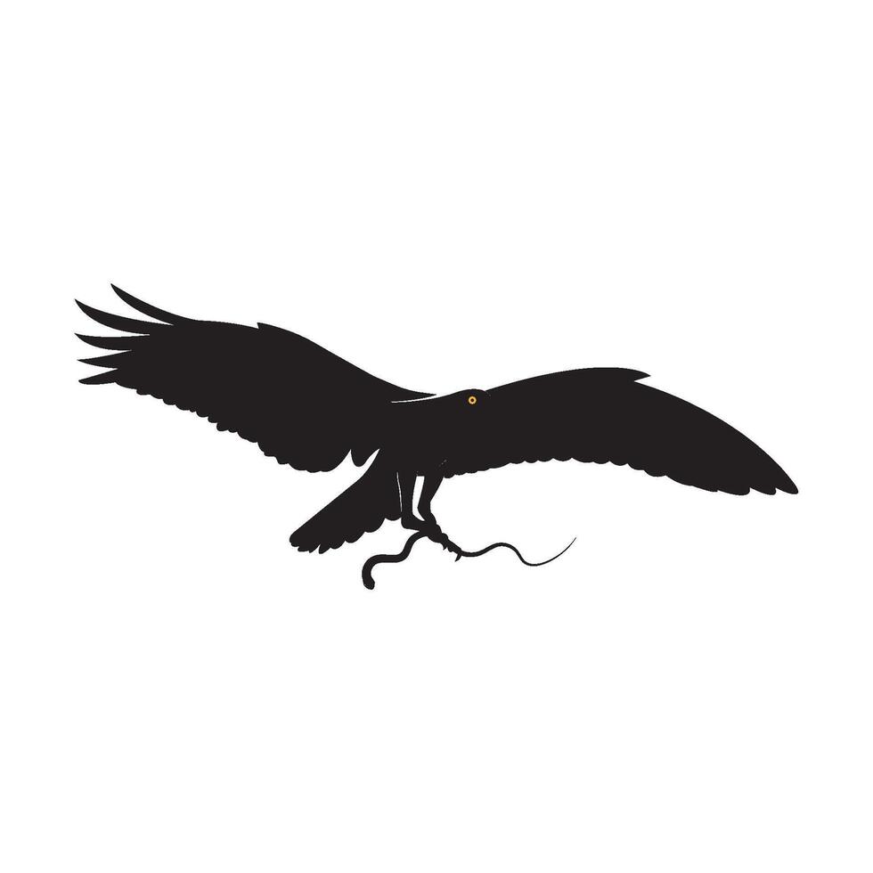 logo vector adelaar jacht- slang ontwerp