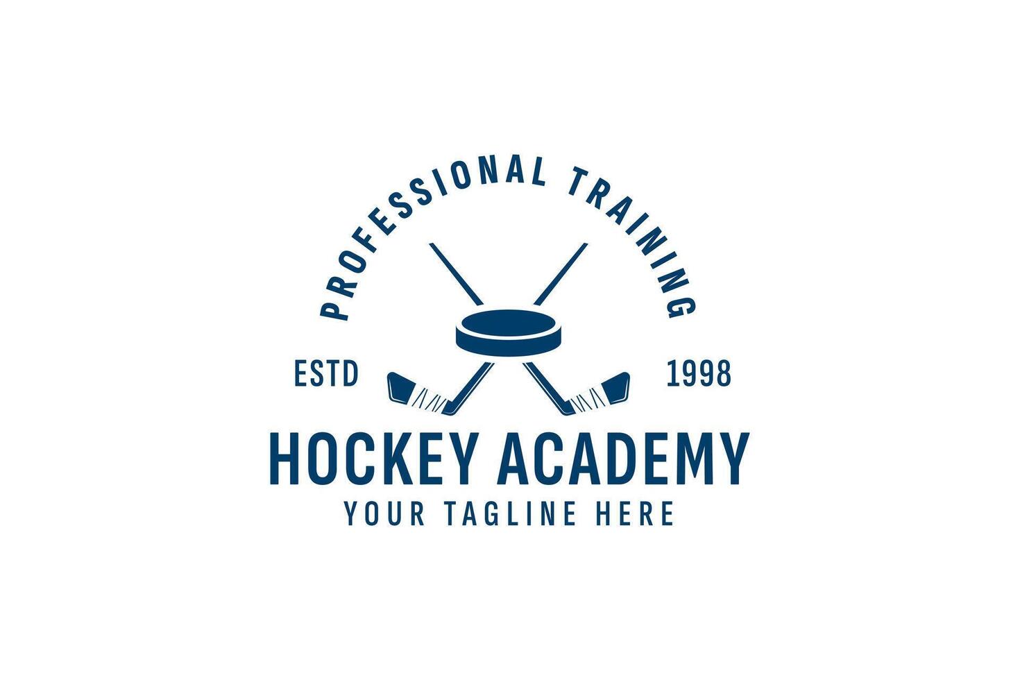 hockey logo vector icoon illustratie