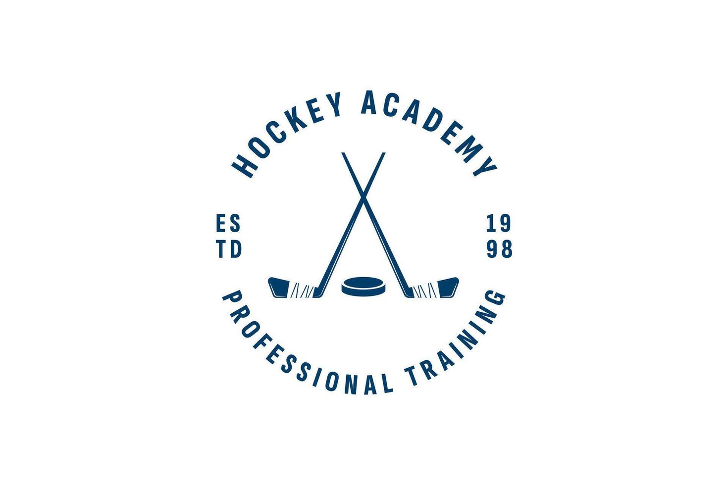 hockey logo vector icoon illustratie