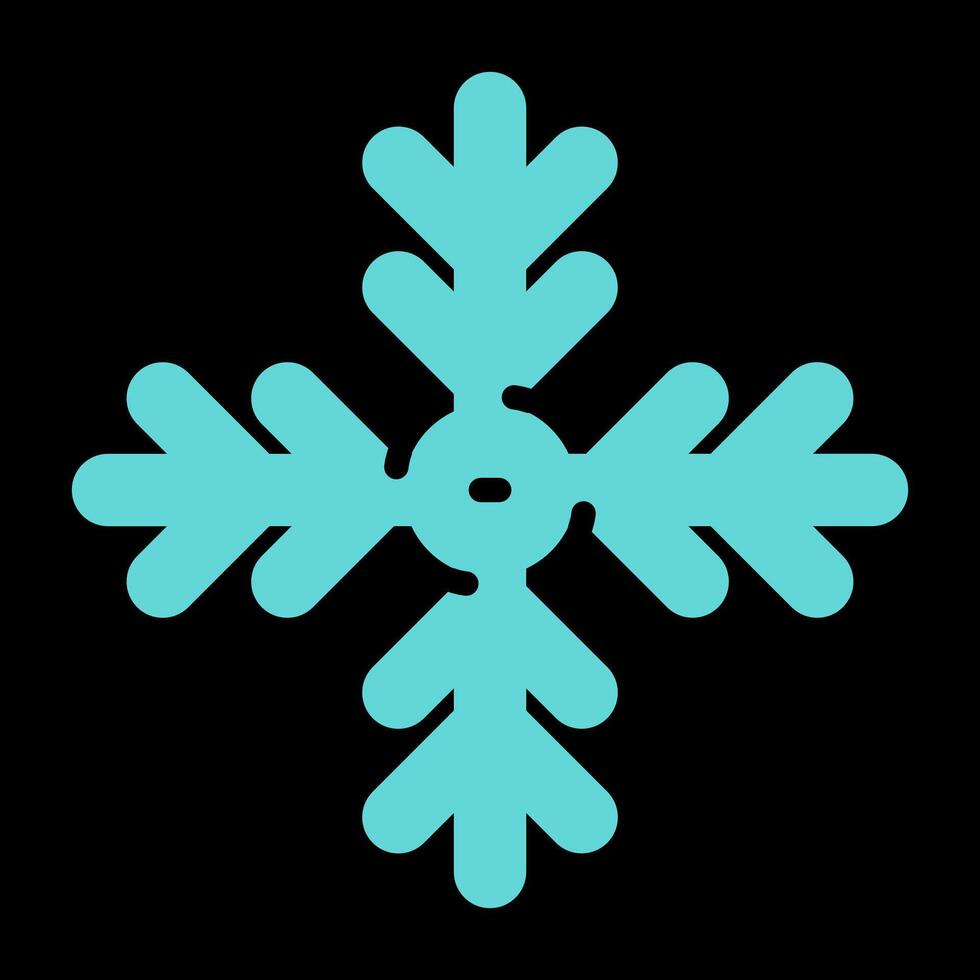 sneeuwvlok vector pictogram