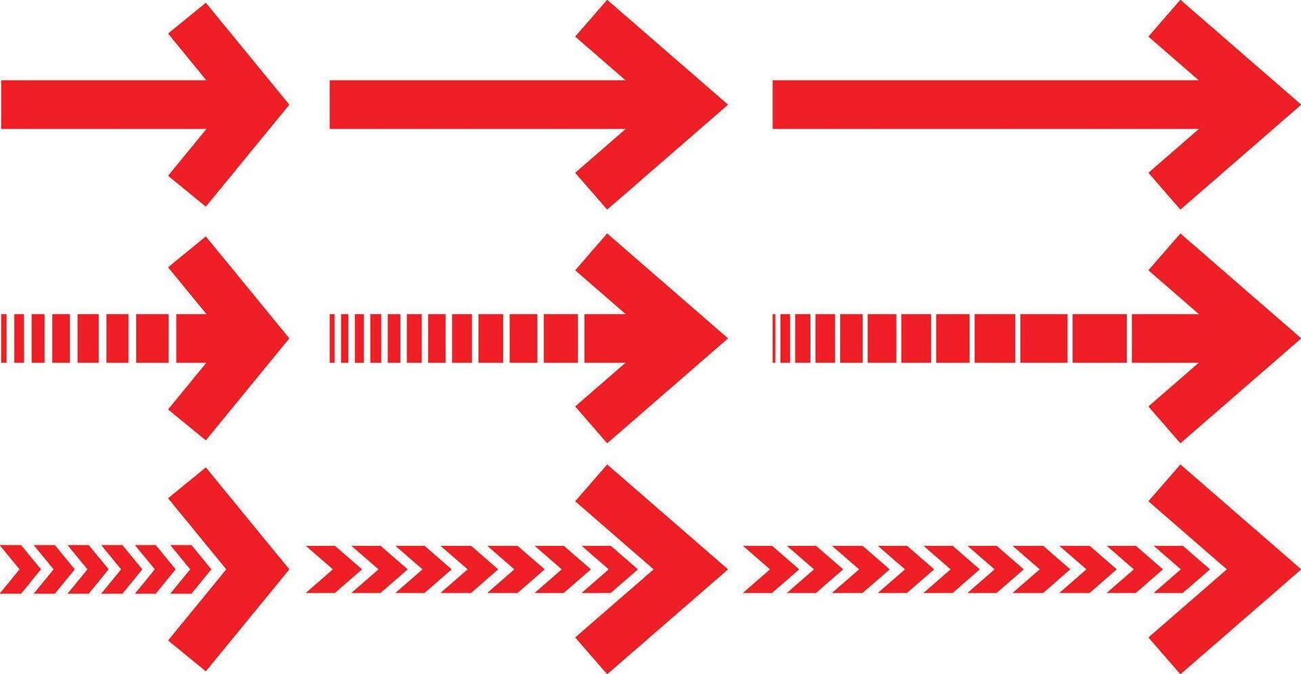 rood pijl beurt Rechtsaf vector voor element ontwerp.