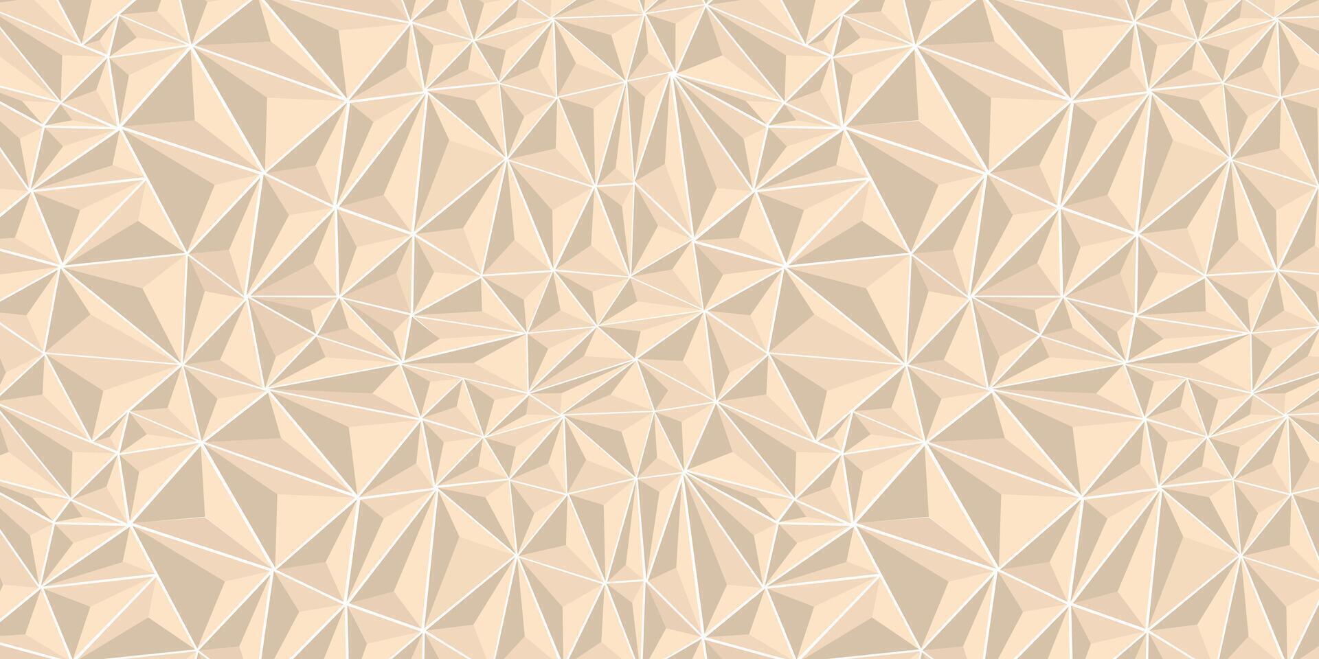 driehoek laag poly patroon vector 3d voor ontwerp element.