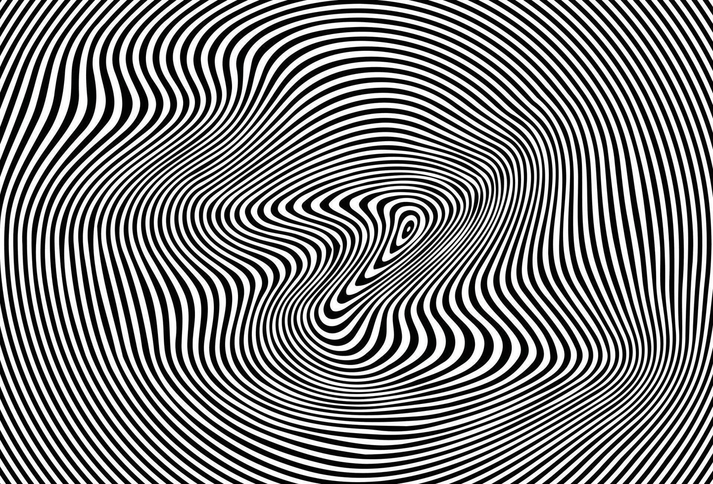 vloeistof golvend lijnen zwart wit vector voor achtergrond ontwerp.