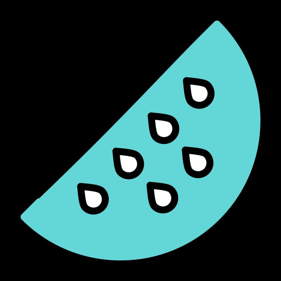 watermeloen vector pictogram