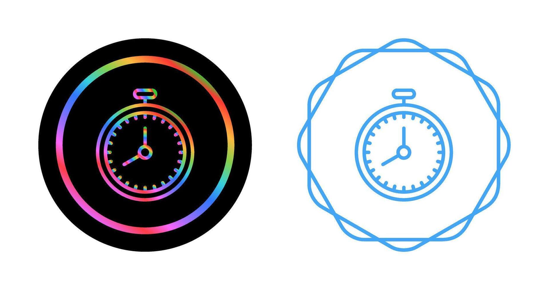 stopwatch vector pictogram