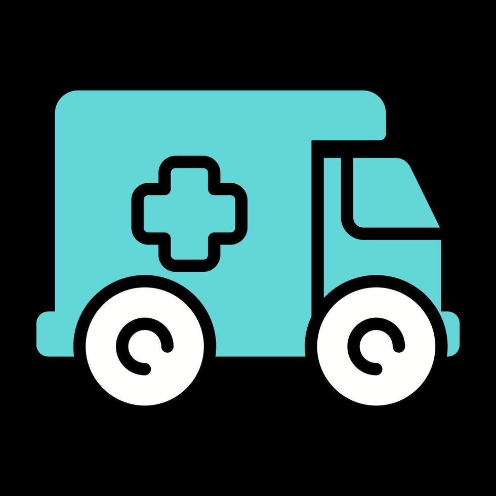 ambulance vector pictogram