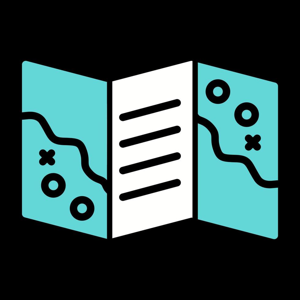 kaart vector pictogram