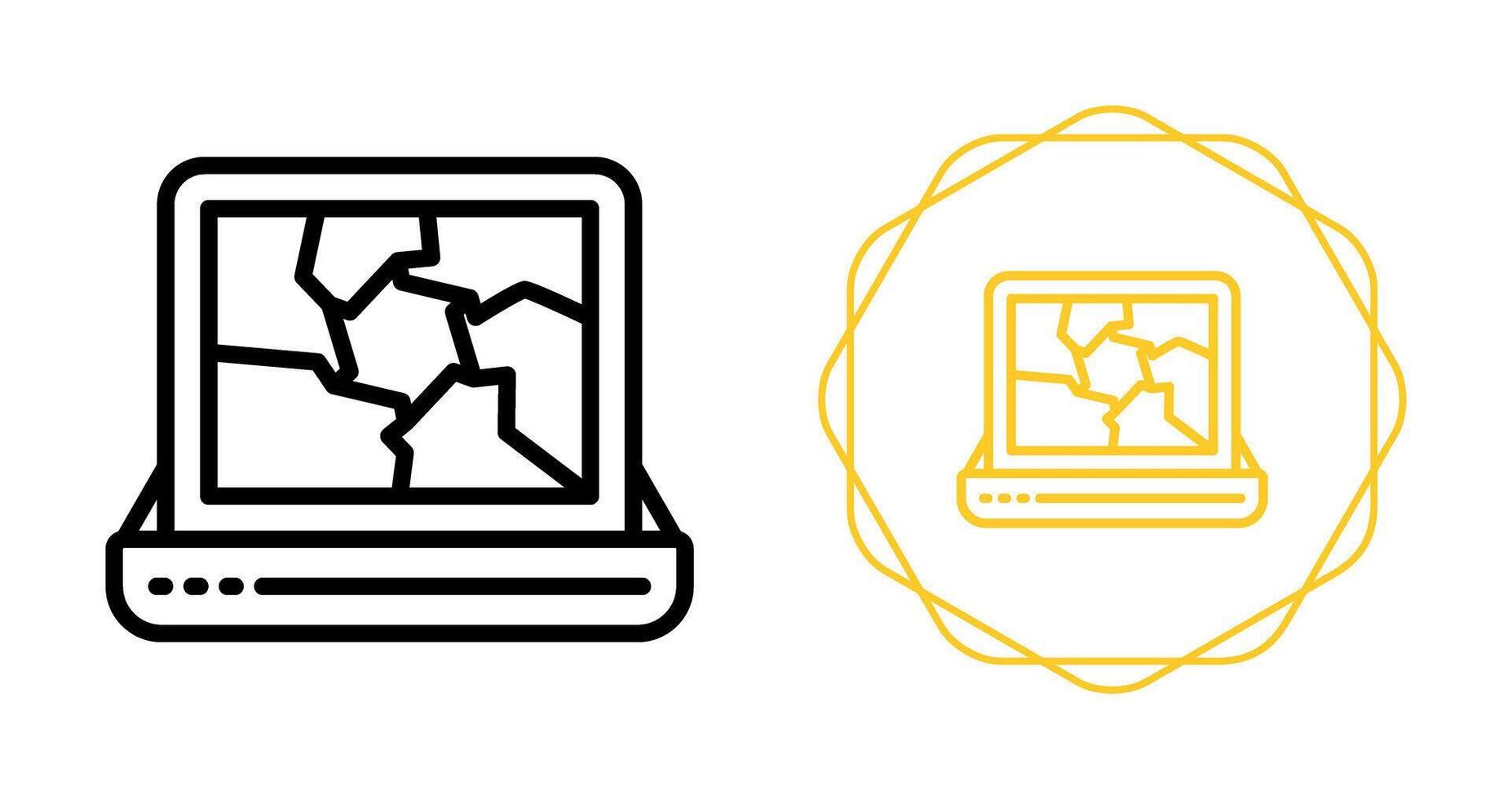 laptop vector pictogram